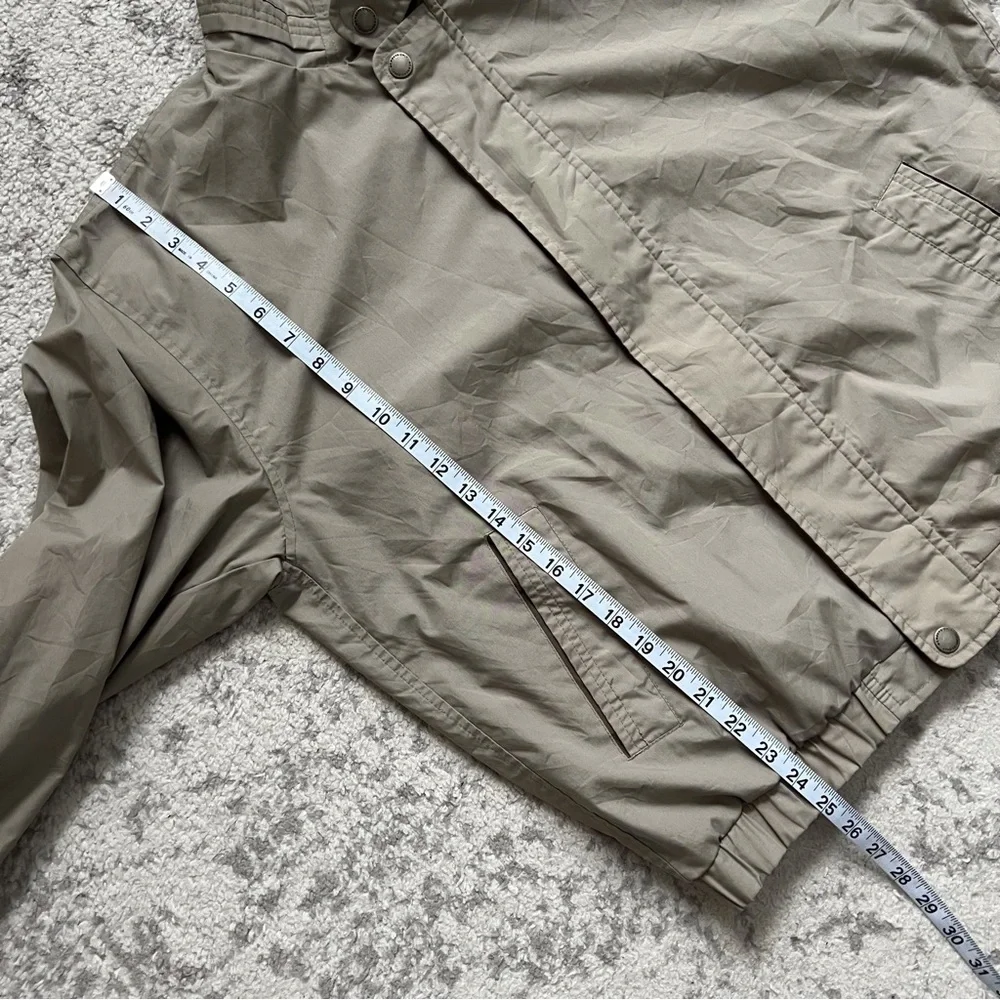 Members Only Vintage Mariner Tan Bomber Jacket Windbreaker Men’s Large - Picture 9 of 9